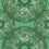 Papier peint panoramique Scènes Japonaises Maison Images d'Epinal Vert 236978-104x280cm