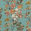Wild Side Fabric Mulberry Teal FD304.R122