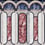 Archs Panel Coordonné Ultramarine 8605001