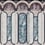 Archs Panel Coordonné Turquoise 8605003
