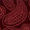 Rajapur Velvet Cole and Son Rose on Dark Crimson F111/10038