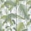 Palm Jungle Linen Fabric Cole and Son Olive Green on White F111/2007LU