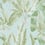 Papier peint Benmore Nina Campbell Green/Aqua NCW4393-03