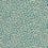 Papier peint Kingsley Nina Campbell Peacock/Gold NCW4395-01