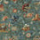Gaia Panel House of Hackney Prussian-Blue 1-WA-GAI-DI-PRU-XXX-004