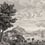 Papier peint panoramique Vues d'Italie Le Grand Siècle Monochrome vues-italie-monochrome