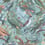 Parrots Imperialis Panel Quinsaï Turquoise Tendre QS-011BAA