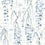 Sabi Wallpaper Coordonné Blue 8706582
