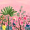 Neo-Tea Garden Panel Coordonné Pink 8800130