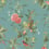 Papier peint Floris Pip Studio Bleu/Vert 300115