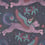 Velours Lynx Clarke and Clarke Navy F1478/03