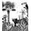 Panoramatapete The Wild Bien Fait 240x280 cm - 4 lés BF-WDS-REG-4L