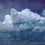 Carta da parati murale Nuages Stella Cadente Bleu SC010BAA