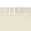 Tappeti Vintage Naturally coloured Fringes Kvadrat Chalk 7154000-7701-140x200