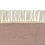 Tappeti Vintage Naturally coloured Fringes Kvadrat Pale rose 7154000-7715-140x200