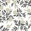Papier peint Peonies Rifle Paper Co. White/Black RI5150
