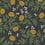 Papier peint Peonies Rifle Paper Co. Black/Metallic Gold RI5151