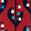 Carreau ciment Muguet Beauregard Studio Rouge N°23.3 20x20x1,7