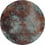 Erosion rond Rug MOOOI Rust S190210