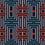 Minute Wallpaper Coralie Prévert Blue/Red 003-W02