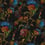 Wild Artichoke Panel Pascale Risbourg Black ARTBLK100 - 300x280 cm