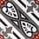 Carreau ciment Fleur de Lys Carodeco Tomette 7480-1-20x20x1,6