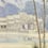 Carta da parati murale Façades Orientales Etoffe.com x Agence Musées Nationaux Bleu 12-544112