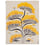 Valparaise rug by René Gruau AMINI Yellow 28692
