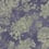 Shy Flowers Panel Code Dark blue B1506 intissé