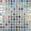 Mosaïque Shell 25 mm Vidrepur Deep 556-31,5x31,5