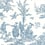 Stoff Délice des 4 saisons Olivades Porcelaine TFT0306.K67