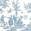 Tissu Délice des 4 saisons Olivades Porcelaine TFT0306.K67