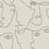Pablo Portraits adhesive wallpaper York Wallcoverings Beige/Black PSW1055RL