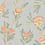Papier peint Cayo Harlequin Coral/Silver HZAP111773