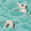 Papier peint Cranes in flight Harlequin Marine HGAT111234