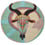 Zodiac Capricorn Rug Ted Baker diamètre 100 cm 162005100001