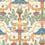 Chamber Angels Wallpaper Cole and Son Cerulean Sky/Rouge/Marigold 118/12028