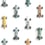 Papier peint Race car Studio Ditte White race-car-white