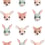Forest Animals Wallpaper Studio Ditte White forest-animals-white