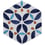 Ciclamino Tile Le Nid Blu ciclamino-blu-20X20X1.9 25pcs