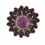 Palais Royal rosette Houlès Aubergine 36015-9510