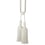 Zugband Fleurs de lin two tassels Houlès Ivoire 35485-9020