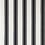 Block Print Stripe Wallpaper Farrow and Ball Off black BP/754
