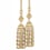 Vendôme beaded two tassels tieback Houlès Beige 35476-9010