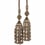 Embrasse deux glands perles Vendôme Houlès Bronze 35476-9880