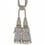 Zugband Les Marquises tassels Houlès Argent 35477-9900