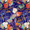 Stoff Suma Lalie Design Bleu suma-bleu