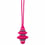 Onyx Key tassel Houlès Rose bonbon 35084-9430