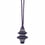 Onyx Key tassel Houlès Violet 35084-9510