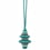 Onyx Key tassel Houlès Turquoise 35084-9740